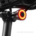 Luzes traseiras de detecção de freio de bicicleta